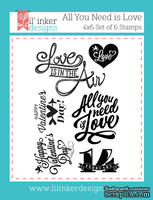 Штампы от Lil' Inker Designs - All You Need Is Love Stamps