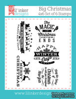 Штампы от Lil' Inker Designs - Big Christmas Stamp Set