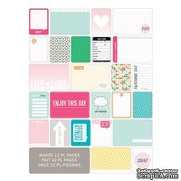 Мини-набор Project Life by Becky Higgins - Themed Cards - Teen Girl, 60 шт