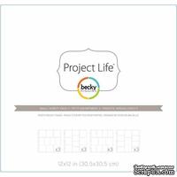 Набор файлов с кармашками Project Life by Becky Higgins - Small Variety Pack 3 - Designs K, M, N, O
