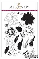 Набор штампов от Altenew - Peony Bouquet Stamp Set, 24 шт