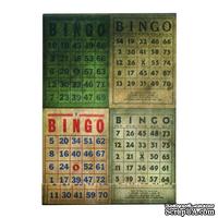 Мини-блокнотик Tim Holtz District Market - Matchbook Notepad - Bingo