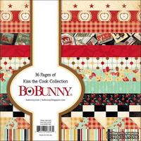 Набор двусторонней бумаги BoBunny - Kiss The Cook - Paper Pad, размер 15х15 см, 36 листов
