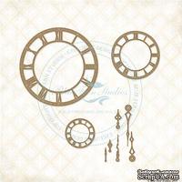 Чипборд Blue Fern Studios - Roman Clock Set - Small - ScrapUA.com