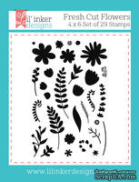 Штампы от Lil&#039; Inker Designs - Fresh Cut Flowers Stamps - ScrapUA.com