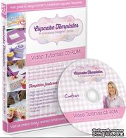 Диск с видео-мастер классами от  Crafters Companion -Cupcake Templates Collection - Video Tutorials CD-ROM
