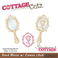 Лезвие CottageCutz Hand Mirror w/ Cameo, 10х10 см