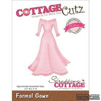Лезвие CottageCutz - Elites Die - Formal Gown - ScrapUA.com