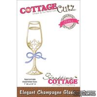 Лезвие CottageCutz - Elites Die - Elegant Champagne Glass
