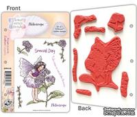 Набор штампов от Crafter's Companion - Flower Fairy EZMount Stamp Set - Heliotrope