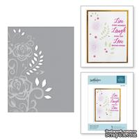 Папка для тиснения от Spellbinders - Rose Flourish Cut and Emboss Folder - ScrapUA.com