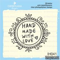 Штамп &quot;HANDMADE with Love&quot; IH041 - ScrapUA.com