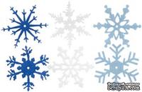 Снежинки из фетра Creative Impressions -  Winter, 24 штуки - ScrapUA.com