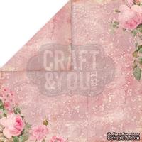 Лист скрапбумаги от Craft and You Design - Vintage Time, 30х30 см, CP-VT04