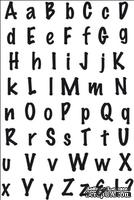  Акриловый штамп от Kaisercraft - Мультяшный Алфавит - Cartoon Font Alphabet CS783