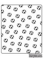 Папка для тиснения Crafts Too Embossing Folder - Soccer Balls