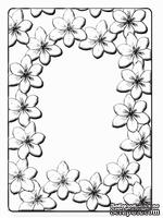 Папки для тиснения Crafts Too Embossing Folder - Tulip Frame