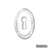 Украшение "Замочная скважина" от Melissa Frances  -  Single Keyholes  Gloucester-white, 1 шт.