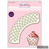 Обертки - ea Party Cupcake Wrappers - Floral, 12 шт