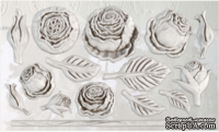 Молды от IOD - Heirloom Roses 6x10 Decor Moulds™, 15x26 см - ScrapUA.com