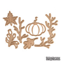 Ножи от Spellbinders - Fall/Thanksgiving Die Set - Small Die of the Month Club