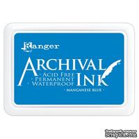 Архивные чернила Ranger - Archival Ink Pads - Manganese Blue - ScrapUA.com