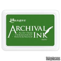 Архивные чернила Ranger - Archival Ink Pads - Olive - ScrapUA.com