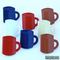 Набор брадсов Eyelet Outlet - Coffee Mug Brads, 12 штук