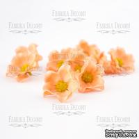 Цветы шиповника персиковые, ТМ Фабрика Декора