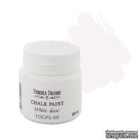Крейдяна фарба Chalk Paint Біла 50ml, ТМ Фабрика Декору