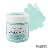 Меловая краска Chalk Paint Мятная 50ml, ТМ Фабрика Декора
