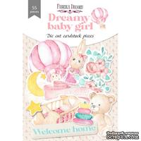 Набор высечек коллекция Dreamy baby girl 55 шт, ТМ Фабрика Декора