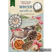 Набор высечек коллекция Winter wonders 61 шт, ТМ Фабрика Декора - ScrapUA.com