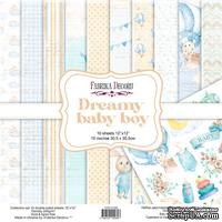 Набор скрапбумаги Dreamy baby boy 30,5x30,5 см, ТМ Фабрика Декора