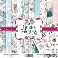 Набор скрапбумаги Winter Love Story, 20x20 см, TM Fabrika Decoru