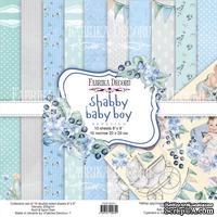 Набор скрапбумаги Shabby baby boy redesign 20x20см, ТМ Фабрика Декора