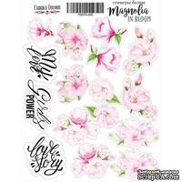 Набор наклеек (стикеров) 035 - Magnolia in bloom, ТМ Фабрика Декора