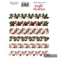 Набір наклейок (стікерів) 6шт Bright Christmas #324
