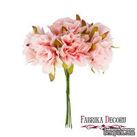 Набір квітів черешні, ніжно-рожеві, 6 шт, ТМ Фабрика Декора