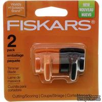 Лезвия для резака Fiskars Paper Trimmer Aluminum Rail, тип К, для резки и биговки, 2 шт.