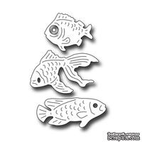 Лезвие Frantic Stamper Precision Die - Three Fish 