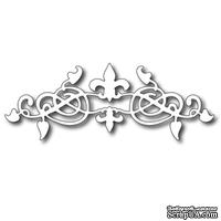 Лезвие Frantic Stamper - Cutting Die - Fleur De Lis Scroll Die - ScrapUA.com