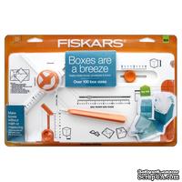 Доска для создания коробочек, конвертов, бантов Fiskars Box Maker Gifting Board