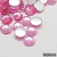 Прозрачные капли PearlPink, 6x3мм, цвет розовый, 20 шт. - ScrapUA.com