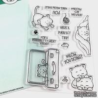 Набор штампов Gerda Steiner - Playful Kitten 4x6 Clear Stamp Set