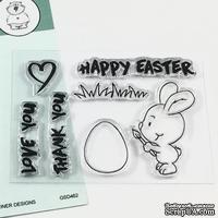 Набор штампов Gerda Steiner - Brush Bunny 3x4 Clear Stamp Set
