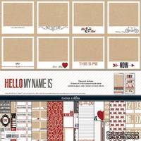 Набор скрапбумаги и декора Teresa Collins - Hello My Name Is - Collection Pack
