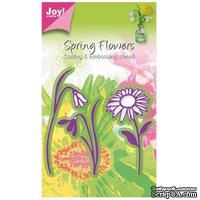 Лезвие Joy Crafts - Cutting and Embossing die - 3 flowers: marguerite, 2x snowdrop  