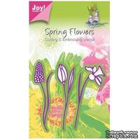 Лезвие Joy Crafts - Cutting and Embossing die - 3 flowers: daffodil, tulip, hyacinth