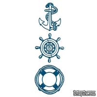 Лезвие Joy Craft - Cutting & Embossing Die - (3шт.) anchor/ships wheel/lifebuoy